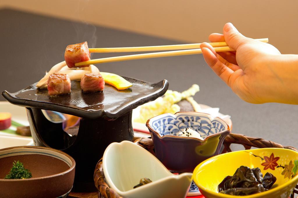 Nakajimaya Ryokan Nozawaonsen Buitenkant foto